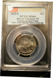 E.J.ゴールド - 私の貨幣学学生向けの「2012-S HAWAII First Strike Volcanoes」!!!E.J. Gold - “2012-S HAWAII First Strike Volcanoes” for my numismatics students!!!