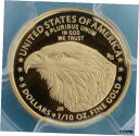 【極美品/品質保証書付】 アンティークコイン コイン 金貨 銀貨 [送料無料] 2021 W PCGS PR 69 D-Cam Type 2 Gold American Eagle $5 Coin, 1/10oz Fine Gold