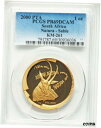 【極美品/品質保証書付】 アンティークコイン 金貨 2000-PTA South Africa 1 oz Gold Natura-Sable PCGS PR69 Deep Cameo [送料無料] #..