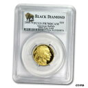 【極美品/品質保証書付】 アンティークコイン 金貨 2008-W 1/4 oz Proof Gold Buffalo PR-70 PCGS (Black Diamond) - SKU #64968 [送料無料] #got-wr-8791-4086