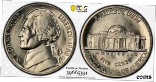 1988-D Jefferson Nickel PCGS MS65FS Blue Label Gold Seal※関税は当ショップ負担（お客様負担無し）※全国送料無料・海外輸送無料※商品の状態は画像をご確認下さい（極美品・目立った汚れ無し）※輸入品の為英語表記となります※その他ご不明点はお気軽にお問合せ下さい！Denomination: 5CCoin: JeffersonComposition: SilverGrade: MS 65 FSCountry/Region of Manufacture: United StatesCertification: PCGSYear: 1988KM Number: NoneModified Item: NoCertification Number: 39653391Mint Location: DenverCirculated/Uncirculated: UncirculatedStrike Type: Business[ご購入前に必ずお読み下さい]親切丁寧に、商品到着までサポート対応させていただきます。■パソコンの画像・画質により色や素材感が、実際の商品と多少異なる場合がございますので予めご了承くださいませ。■お客様のご都合（程度の解釈相違を含む）による商品のご購入後のキャンセル返品は、原則としてお受け致しておりません。未払いのまま2日以上連絡が取れない場合はキャンセルさせて頂きます。その場合、事務局側が自動的に「非常に悪い」の評価を付けてしまいますのでご注意ください。※お支払い頂いた場合は連絡は不要です。※他ショップでも販売しておりますので、稀に在庫がない場合がございます。■不具合での返品は箱などすべてが到着時の状態になるものに限らせていただきます。※当店では不良品はすべて現物確認と不具合の確認を行い対応をさせて頂いております。■お客様のご都合によるご注文確定後の商品のキャンセルにつきましては承っておりません。また、ご入金確認後、またはご決済完了確認後のキャンセルにつきましては、ご注文総額の30％のキャンセル料をご請求させていただきます。■領収書二重発行やトラブル防止のため、領収書発行は行っておりません。事務局側が発行している「支払い明細」が正式な支払い証明となります。支払い明細画面を印刷したものが領収書の代わりになることを各税務署に確認済みです。■年末年始・連休の発送は、業者も休みになる関係でいつもより遅れます。■輸送時の破損の場合は配送業者への報告を行って下さい。報告なしでの対応はできません。■日祝日は定休日とさせていただいております。連絡・発送が出来ませんのであらかじめご了承お願いいたします。■内容は必ずお読みになってからお買い求め下さいますようお願い致します。※在庫状況は常に更新をしておりますが、当社は複数店舗で在庫を共有しているため、ご注文を頂きましても稀に欠品している場合がございます。その際は誠に申し訳ございませんが、その旨をメールまたはお電話にてご連絡させていただきます。ご理解いただけますようお願い申し上げます。親切・丁寧にお取引させていただきますのでよろしくお願いします。 品質保証について 当店の商品の、品質保証についてご紹介いたします。 ▽品質保証書 お買い上げいただく全ての商品に「WORLD RESOURCE品質保証書」をおつけいたします。 これは、WORLD RESOURCEが販売した商品であることを保証するものです。大切に保管してください。 ▽標準保証に関して 当店でご購入頂きました商品は7日以内の標準保証サービスが付属致します。 ※ご購入日につきましては、製品の品質保証書に記載の日付にて確認させていただきます。 ※保証は通常利用時のみの対応となります。 ※ご購入日の確認を致しかねる場合は有償となります。品質保証書は大切に保管して下さい。POINT01　品揃え一番店を目指して 「期待に答えるお店づくりと、時代に合わせたサービスをご提供致します。」 POINT02　多種多様な商品レパートリー 「幅広く、世界の商品をご用意しております。」 POINT03　きっと見つかる！新しい発見 「テレビや雑誌で紹介されたアイテムもいちはやく。」 モットー：丁寧な接客対応 その道数十年のスタッフだからこそできる、“豊富な知識”に基づく商品のご提案。 お探しの商品はお気軽にスタッフにお尋ねください。 「以前は、商品ページあったけど、、、見つからない。」 「初めてアンティークコインの購入をしますが大丈夫ですか？」 「この年代の商品を探していますが、おすすめはありますか？」 「友人にアンティークコインを送りたいけど、おすすめありますか？」 等など、困ったときの質問にも、しっかり対応・お調べ致します。 取寄せ、取り置き等もできますので、商品一覧で見つからなかった商品でも、 スタッフまでお気軽にご相談下さい。 【お問い合わせはお気軽にどうぞ】 suport@world-resource.net