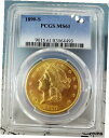1890-S $20 ダブル イーグル ゴールド コイン PCGS MS61 ダイ クラック Ebay の最安値1890-S $20 Double Eagle ...