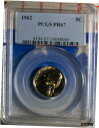 yɔi/iۏ؏tz AeB[NRC RC   [] 1962 5C Jefferson Head Nickel PR 67 PCGS # 16648060 & Bonus