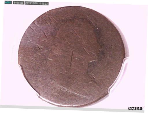 楽天金銀プラチナ　ワールドリソース1798 ラージ セント PCGS 本物のスクラッチ - P/FR ディテール 2 番目のヘア スタイル 37645098 ビデオ1798 Large Cent PCGS Authentic Scratch - P/FR Detail 2nd Hair Style 37645098 Video