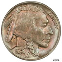 yɔi/iۏ؏tz AeB[NRC RC   [] 1938-D PCGS MS65 Gem BU Buffalo Nickel - Spectacular Two-Sided Color Toned! PQ!