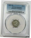 1897年-O PCGS VF詳細理髪ダイム 10c 国内コイン商品 #28961B1897-O PCGS VF Details Barber Dime 10c Domestic Coin Item #28961B(3)