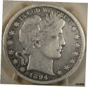 1894年-O バーバー 1/2ドル 50c PCGS 認定 VF-20 ディップまたは軽くクリーニング済み- show original title※関税は当ショップ負担（お客様負担無し）※全国送料無料・海外輸送無料※商品の状態は画像をご確認下さい（極美品・目立った汚れ無し）※輸入品の為英語表記となります※その他ご不明点はお気軽にお問合せ下さい！Certification: PCGSCoin: BarberMint Location: New OrleansDenomination: 50CCountry/Region of Manufacture: United StatesCirculated/Uncirculated: CirculatedYear: 1894Grade: VF 20Strike Type: BusinessComposition: SilverCertification Number: 81769854[ご購入前に必ずお読み下さい]親切丁寧に、商品到着までサポート対応させていただきます。■パソコンの画像・画質により色や素材感が、実際の商品と多少異なる場合がございますので予めご了承くださいませ。■お客様のご都合（程度の解釈相違を含む）による商品のご購入後のキャンセル返品は、原則としてお受け致しておりません。未払いのまま2日以上連絡が取れない場合はキャンセルさせて頂きます。その場合、事務局側が自動的に「非常に悪い」の評価を付けてしまいますのでご注意ください。※お支払い頂いた場合は連絡は不要です。※他ショップでも販売しておりますので、稀に在庫がない場合がございます。■不具合での返品は箱などすべてが到着時の状態になるものに限らせていただきます。※当店では不良品はすべて現物確認と不具合の確認を行い対応をさせて頂いております。■お客様のご都合によるご注文確定後の商品のキャンセルにつきましては承っておりません。また、ご入金確認後、またはご決済完了確認後のキャンセルにつきましては、ご注文総額の30％のキャンセル料をご請求させていただきます。■領収書二重発行やトラブル防止のため、領収書発行は行っておりません。事務局側が発行している「支払い明細」が正式な支払い証明となります。支払い明細画面を印刷したものが領収書の代わりになることを各税務署に確認済みです。■年末年始・連休の発送は、業者も休みになる関係でいつもより遅れます。■輸送時の破損の場合は配送業者への報告を行って下さい。報告なしでの対応はできません。■日祝日は定休日とさせていただいております。連絡・発送が出来ませんのであらかじめご了承お願いいたします。■内容は必ずお読みになってからお買い求め下さいますようお願い致します。※在庫状況は常に更新をしておりますが、当社は複数店舗で在庫を共有しているため、ご注文を頂きましても稀に欠品している場合がございます。その際は誠に申し訳ございませんが、その旨をメールまたはお電話にてご連絡させていただきます。ご理解いただけますようお願い申し上げます。親切・丁寧にお取引させていただきますのでよろしくお願いします。 品質保証について 当店の商品の、品質保証についてご紹介いたします。 ▽品質保証書 お買い上げいただく全ての商品に「WORLD RESOURCE品質保証書」をおつけいたします。 これは、WORLD RESOURCEが販売した商品であることを保証するものです。大切に保管してください。 ▽標準保証に関して 当店でご購入頂きました商品は7日以内の標準保証サービスが付属致します。 ※ご購入日につきましては、製品の品質保証書に記載の日付にて確認させていただきます。 ※保証は通常利用時のみの対応となります。 ※ご購入日の確認を致しかねる場合は有償となります。品質保証書は大切に保管して下さい。POINT01　品揃え一番店を目指して 「期待に答えるお店づくりと、時代に合わせたサービスをご提供致します。」 POINT02　多種多様な商品レパートリー 「幅広く、世界の商品をご用意しております。」 POINT03　きっと見つかる！新しい発見 「テレビや雑誌で紹介されたアイテムもいちはやく。」 モットー：丁寧な接客対応 その道数十年のスタッフだからこそできる、“豊富な知識”に基づく商品のご提案。 お探しの商品はお気軽にスタッフにお尋ねください。 「以前は、商品ページあったけど、、、見つからない。」 「初めてアンティークコインの購入をしますが大丈夫ですか？」 「この年代の商品を探していますが、おすすめはありますか？」 「友人にアンティークコインを送りたいけど、おすすめありますか？」 等など、困ったときの質問にも、しっかり対応・お調べ致します。 取寄せ、取り置き等もできますので、商品一覧で見つからなかった商品でも、 スタッフまでお気軽にご相談下さい。 【お問い合わせはお気軽にどうぞ】 suport@world-resource.net