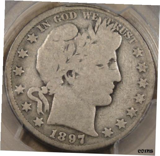 ڶ/ʼݾڽա ƥ    [̵] 1897ǯ-O СС 1/2ɥ 50c PCGS ǧ G6- show original title