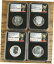 ڶ/ʼݾڽա ƥ    [̵] 2014 Complete 50th Anniversary Kennedy Silver 4-Piece Set Cert NGC PF 70, SP 70