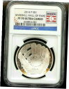 2014 シルバープルーフ野球殿堂 ~ NGC PF70 ~ 送料無料2014 SILVER PROOF BASEBALL HALL OF FAME ~ NGC PF70 ~ FREE SHIPPING