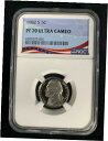 1982 S ジェファーソン ニッケル 5C PF70 ウルトラ カメオ NGC UCAM トップ ポップ = 159; SKU 29911982 S JEFFERSON NICKEL 5C PF70 ULTRA CAMEO NGC UCAM TOP POP = 159; SKU 2991(3)