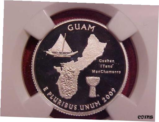 ڶ/ʼݾڽա ƥ    [̵] 2009 S GUAM TERRITORY - NGC PF 70 ULTRA CAMEO - SEE PICS! - (G1214)