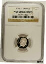 yɔi/iۏ؏tz AeB[NRC RC   [] 2011 S 10C Graded by NGC PR70 Ultra Cameo US Collectors Coin Clad