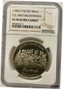 1993-P 米国造幣局建国200周年記念銀メダル NGC PF-70 UCAM1993-P U.S. Mint Bicentennial Silver Med...