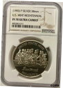 【極美品/品質保証書付】 アンティークコイン 銀貨 1993-P U.S. Mint Bicentennial Silver Medal NGC PF-70 UCAM [送料無料] #sot-wr-8891-7300