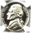 yɔi/iۏ؏tz AeB[NRC d 1953 Proof Jefferson Nickel 5C - Certified NGC PR69 Cameo (PF69) - $1,500 Value! [] #oot-wr-8892-1574