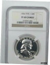 1956 タイプ 1 プルーフ 69 カメオ フランクリン - レジストリ コイン1956 Type 1 Proof 69 CAMEO Franklin - Registry Coin(3)