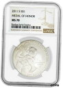 yɔi/iۏ؏tz AeB[NRC RC   [] 2011 S $1 Medal Of Honor Commemorative Silver Dollar NGC MS70