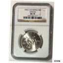  アンティークコイン コイン 金貨 銀貨  1996 S Olympics 50c Soccer NGC MS70 ***Rev. Tye's*** #301789