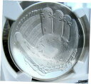 2014p 野球記念シルバー ダラー 90% シルバー カーブ コイン NGC MS-70 WoW2014p Baseball Commemorative Silver Dollar 90% Silver Curved Coin NGC MS-70 WoW