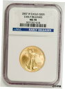  アンティークコイン 金貨 2007-W $25 Gold Eagle NGC MS70 EARLY RELEASES  #got-wr-8893-977