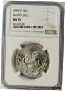 yɔi/iۏ؏tz AeB[NRC RC   [] 2008-S Bald Eagle Commemorative Half Dollar 50c NGC MS70