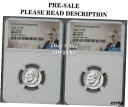プレセール 2021 P D ルーズベルト ダイム セット MS67FT MS 67 FT MS67 NGC 早期リリース ERPRE-SALE 2021 P ...