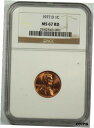 1977-D リンカーン セント NGC MS67RD 5430011977-D LINCOLN CENT NGC MS67RD 543001