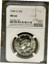 yɔi/iۏ؏tz AeB[NRC RC   [] 1989 D Kennedy, NGC Graded MS 66, 109