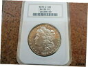1878-S モーガン ドル NGC MS64 PL トーン レビジョン スーパー アイ アピール1878-S MORGAN DOLLAR NGC MS64 PL Toned Rev. SUPER EYE APPEAL(3)