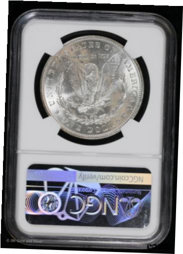【極美品/品質保証書付】 アンティークコイン コイン 金貨 銀貨 [送料無料] 1887 Morgan Silver Dollar NGC MS 64 | New York Bank Hoard Uncirculated BU 2