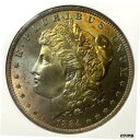 1884-O モーガン シルバー ダラー $1 NGC MS64 モンスター トーニング グリーン/イエロー1884-O Morgan Silver Dollar $1 NGC MS64 Monster Toning Green/Yellow