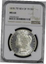 yɔi/iۏ؏tz AeB[NRC  1878 7TF Rev of 79 NGC MS64 Morgan Silver Dollar Reverse 1879 Frosty Surface [] #sot-wr-8946-2156