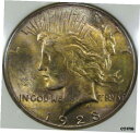 1923-S Peace Silver Dollar Gem BU NGC MS-64...燃えるような光沢と非常に素晴らしい音色!!1923-S Peace Silver Dollar Gem BU NGC MS-64...Blazing Luster, & Very Nice Tone!!