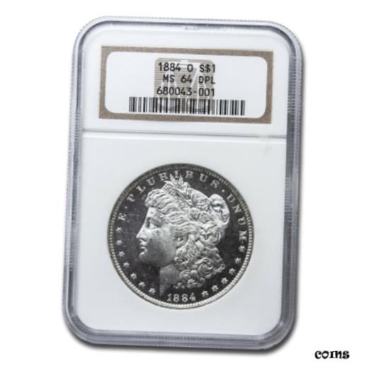  アンティークコイン コイン 金貨 銀貨  1884-O Morgan Dollar MS-64 DPL NGC - SKU#204789