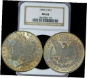  アンティークコイン コイン 金貨 銀貨  1885-O Morgan Silver Dollar NGC MS63 Celebrated Year & Color Toning