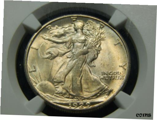 【極美品/品質保証書付】 アンティークコイン 硬貨 1929-D 50C Walking Liberty Half Dollar MS-63 NGC, Better Date! [送料無料] #oot-wr-8947-4618