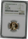 1953 プルーフ リンカーン ウィート セント ペニー NGC FS-402 PF PR 67 RD リカット コート (121)1953 PROOF LIN...