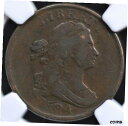 【極美品/品質保証書付】 アンティークコイン コイン 金貨 銀貨 [送料無料] 1804 DRAPED BUST HALF CENT NGC CHOICE FINE 15 BN NICE EVEN MAHOGANY AND MILK