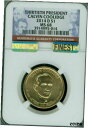 2014-D カルビン クールリッジ プレスドル NGC MS68 PQ MAC 最高級 MAC スポットレス *2014-D CALVIN COOLIDGE PRES. DOLLAR NGC MS68 PQ MAC FINEST MAC SPOTLESS *(3)