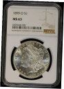 yɔi/iۏ؏tz AeB[NRC RC   [] 1899 O $1 Morgan Silver Dollar NGC MS 63 | Uncirculated BU