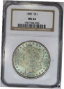 ץʡɥ꥽㤨֡ڶ/ʼݾڽա ƥ    [̵] 1885-P NGC Silver Morgan Dollar MS64 Seafoam Green/Blue Toned -Rare Color-פβǤʤ131,250ߤˤʤޤ