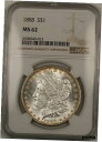 yɔi/iۏ؏tz AeB[NRC RC   [] 1888 Morgan Silver Dollar $1 Coin NGC MS-62 (13)