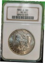 【極美品/品質保証書付】 アンティークコイン コイン 金貨 銀貨 送料無料 1901-O Morgan Silver Dollar NGC MS65. Check out this gorgeous bright white coin.