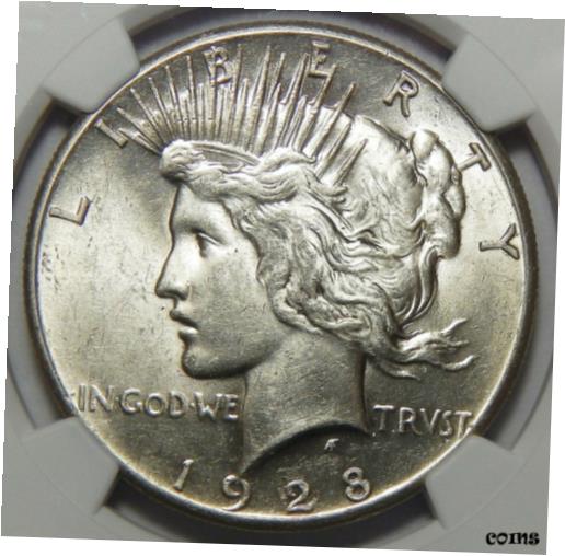 yɔi/iۏ؏tz AeB[NRC RC   [] 1928 NGC AU58 PEACE DOLLAR