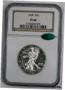 1938 プルーフ ウォーキング リバティ 0.5 ドル 50C NGC & CAC 認定 PF 66 (005)1938 PROOF WALKING LIBE...