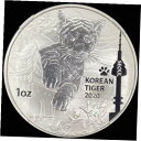 yɔi/iۏ؏tz AeB[NRC RC   [] 2020 SOUTH KOREA 1 oz SILVER KOREAN TIGER NGC MS 69 OFFICIAL MINT MEDAL 3*