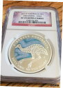 yɔi/iۏ؏tz AeB[NRC RC   [] 2011 NGC PF 70 Dreaming - Emu Australia 1 oz Silver Coin COLORIZED Pop. 13!!!!