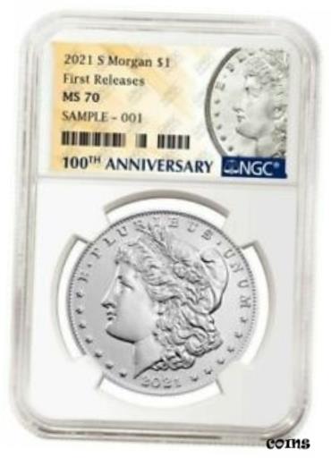 ڶ/ʼݾڽա ƥ    [̵] 2021 S San Francisco Privy MORGAN SILVER DOLLAR NGC MS70 FR PRE-SALE MS 70 *931