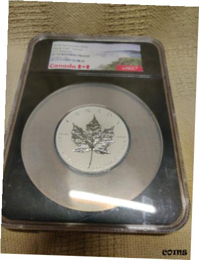 ڶ/ʼݾڽա ƥ    [̵] 2018 Reverse Proof INCUSE Silver Maple Leaf 3 oz NGC PF70 first releases $50